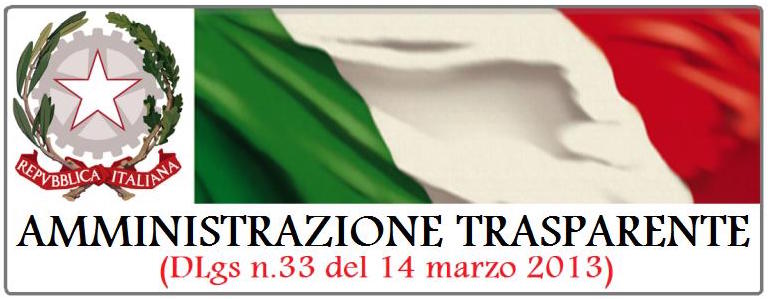 Amministrazione Trasparente Dlgs33/2013